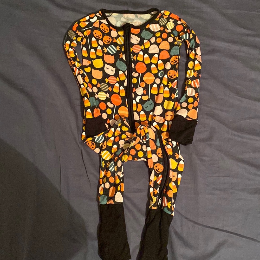 Little Sleepies Halloween Candy Zippy 3T